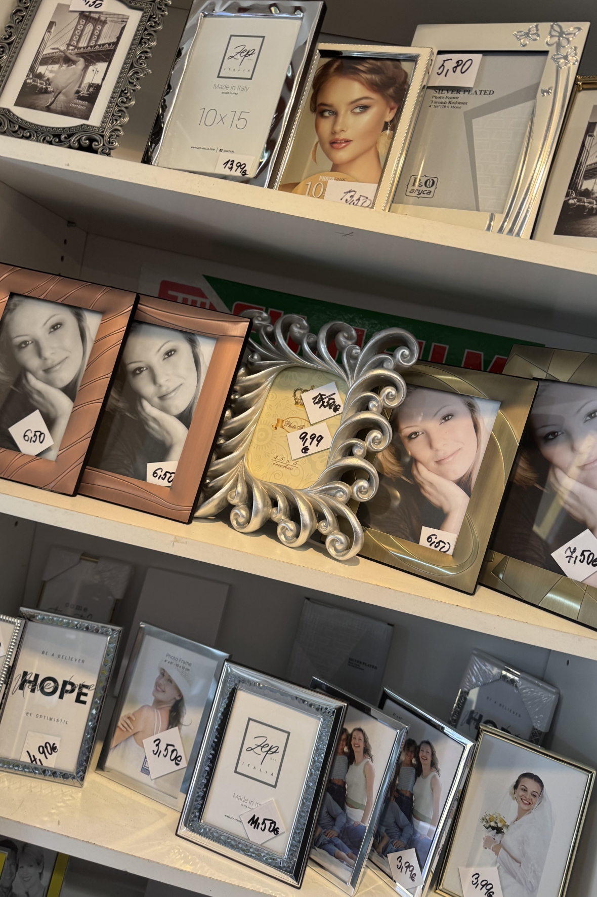 luxusne fotoramceky zlate strieborne