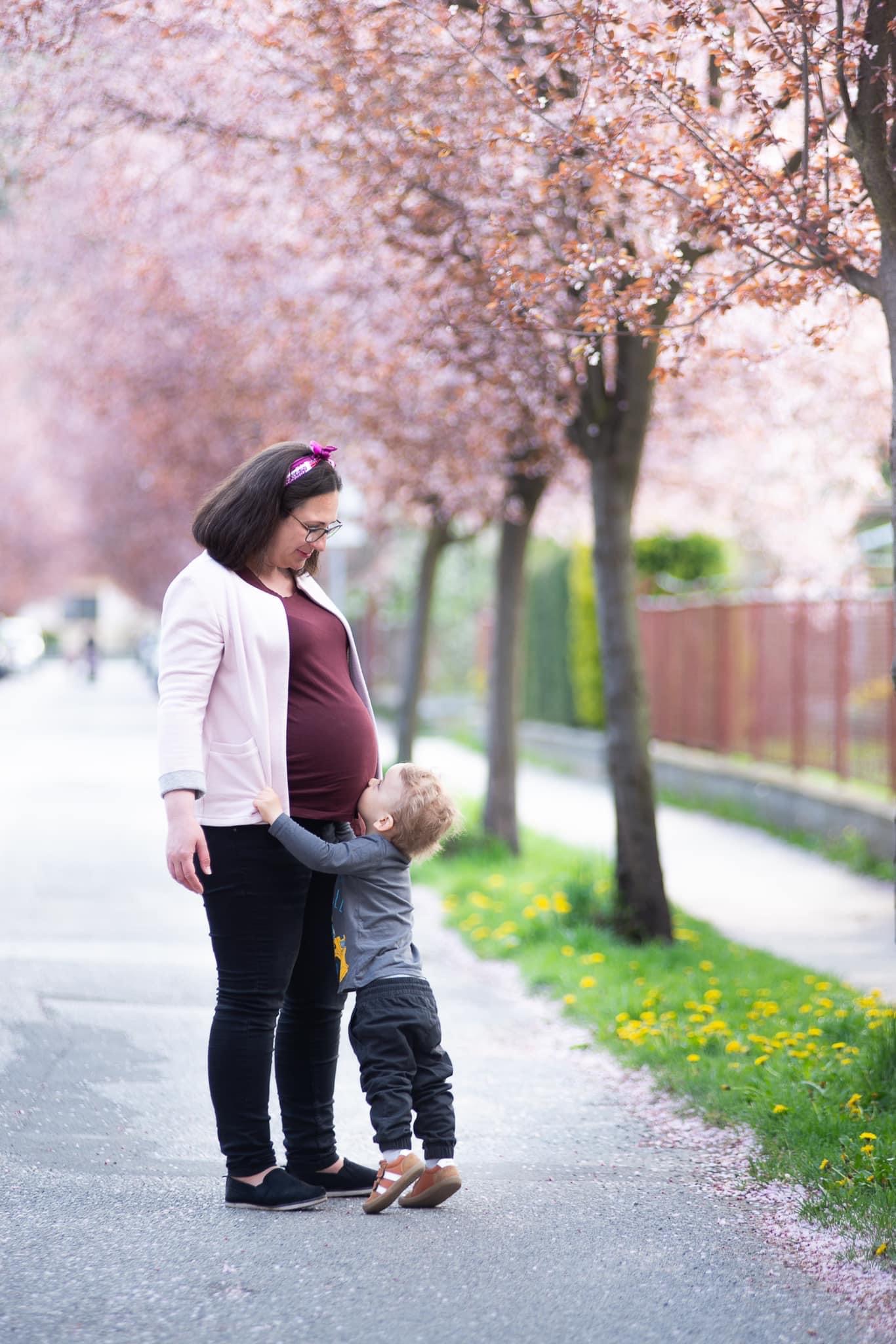 rodinne tehotenske fotenie mama a dieta