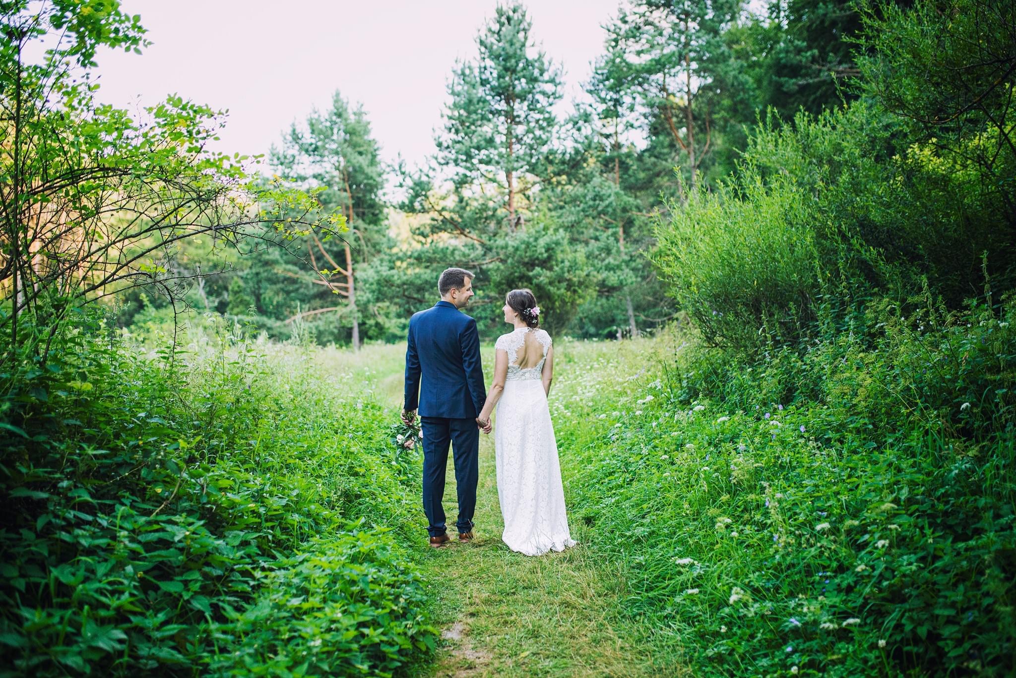 romanticke svadobne fotenie