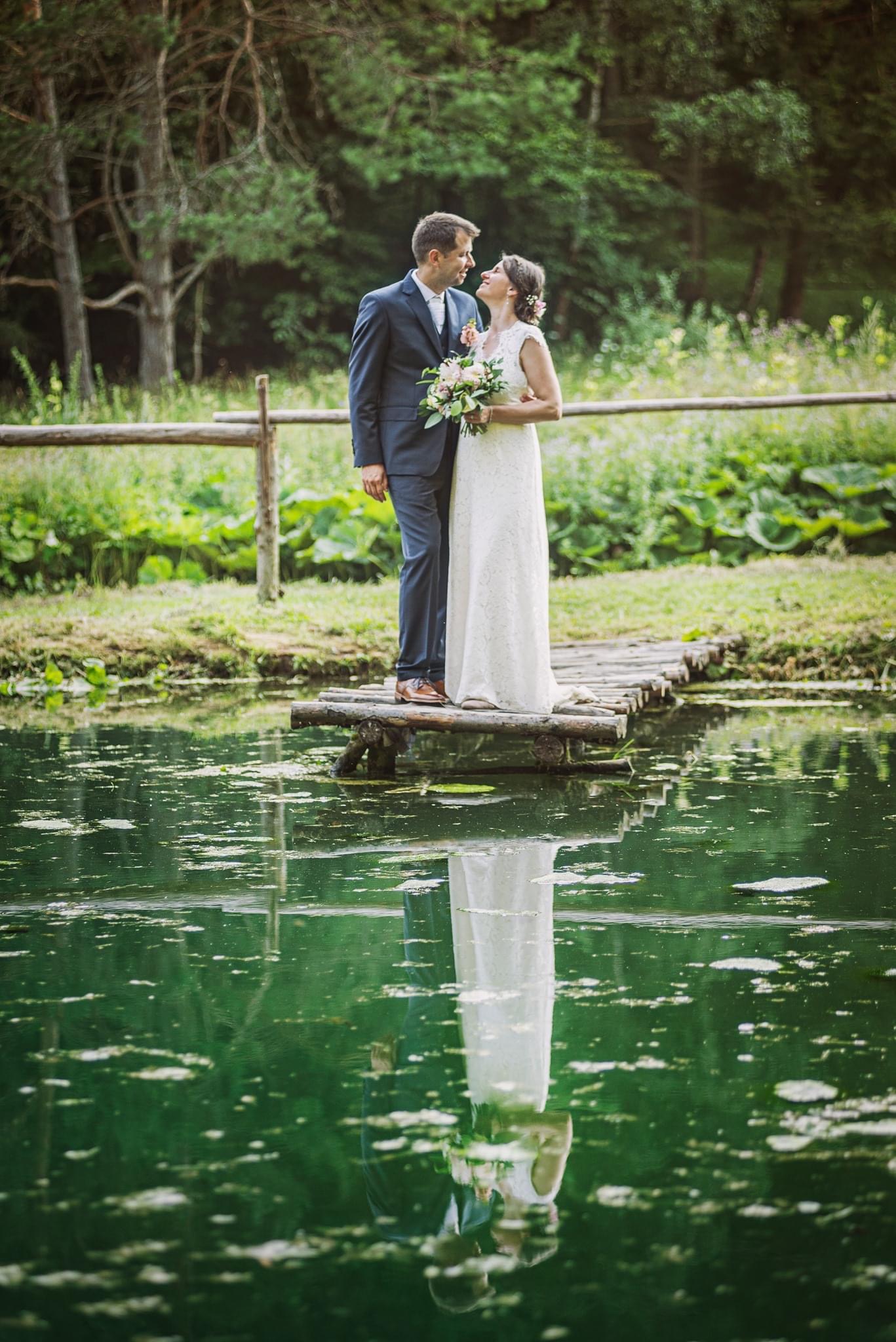 svadobny prvy tanec vonku